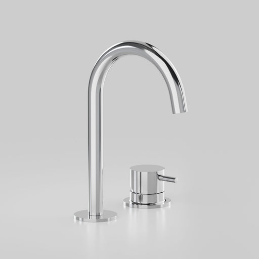 Astra Walker Icon Axial Pin Basin Set with Hob Mounted Mixer – A89.00.V6