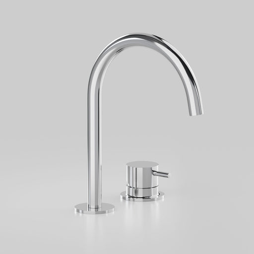 Astra Walker Icon Axial Pin Basin Set with Hob Mounted Mixer – A89.01.V6