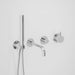 Astra Walker Icon Axial Pin Wall Set with Hand Shower, Diverter, Mixer, on Backplate – A89.05.48.42.V4