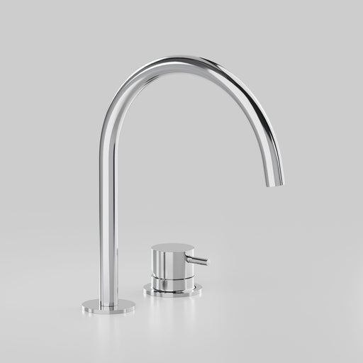 Astra Walker Icon Axial Pin Hob Mixer Set with 200mm Swivel Spout – A89.07.V6