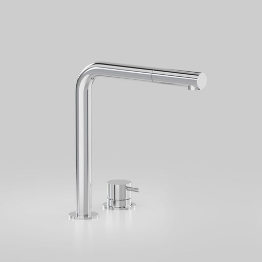Astra Walker Icon Axial Pin Kitchen Set with Hob Mixer and Pull Out Spout – A89.08.V9.H