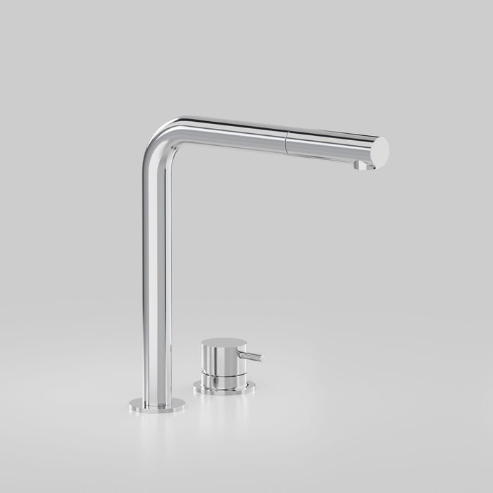 Astra Walker Icon Axial Pin Kitchen Set with Hob Mixer and Pull Out Spout – A89.08.V9.H