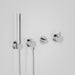 Astra Walker Icon Axial Pin Wall Mixer Set with Hand Shower & Diverter on Backplate – A89.48.42.V4
