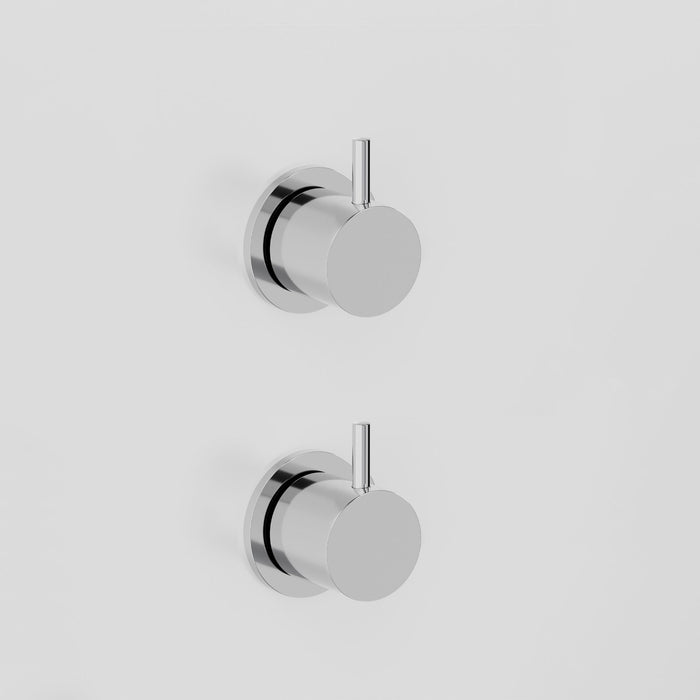 Astra Walker Icon Axial Pin Wall Tap Set Offset - Pair – A89.49.O