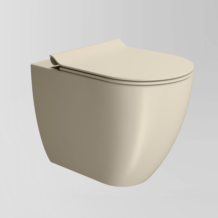 Astra Walker Pura Floor mounted Swirlflush Toilet Pan with Slim Soft-Close Seat A94.66.99