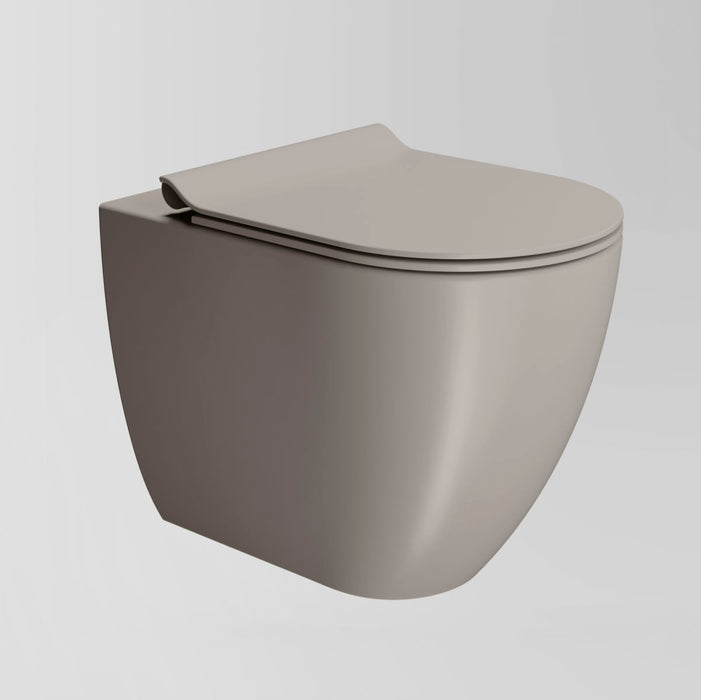 Astra Walker Pura Floor mounted Swirlflush Toilet Pan with Slim Soft-Close Seat A94.66.99