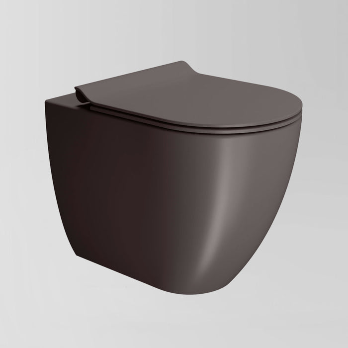 Astra Walker Pura Floor mounted Swirlflush Toilet Pan with Slim Soft-Close Seat A94.66.99