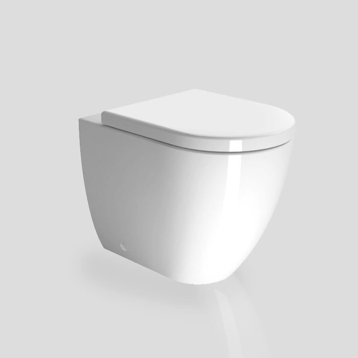 Astra Walker Pura Floor mounted Swirlflush Toilet Pan with Soft-Close Seat A94.66