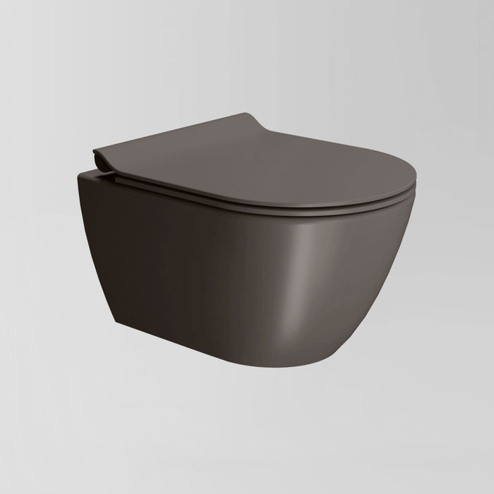 Astra Walker Pura Wall Mounted Swirlflush Toilet Pan with Slim Soft-Close Seat A94.67.02.99