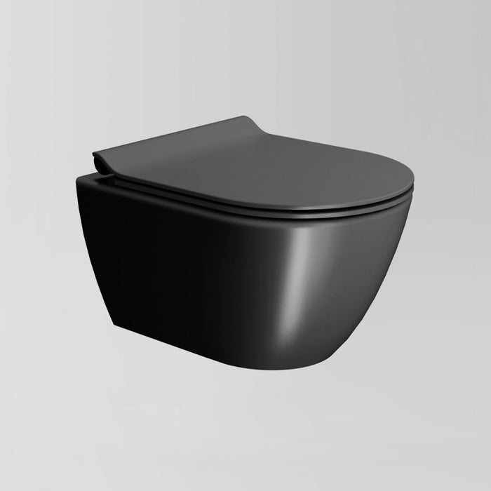 Astra Walker Pura Wall Mounted Swirlflush Toilet Pan with Slim Soft-Close Seat A94.67.02.99