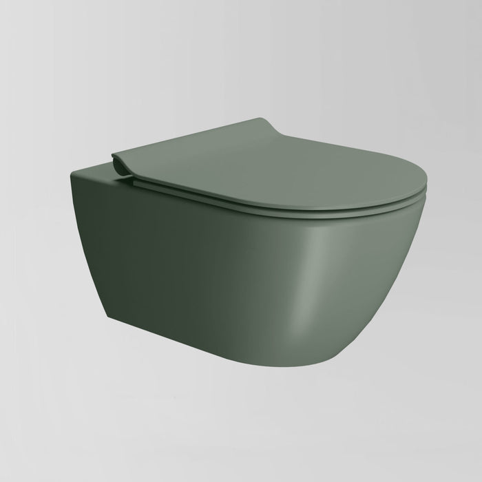 Astra Walker Pura Wall Mounted Swirlflush Toilet Pan with Slim Soft-Close Seat A94.67.99