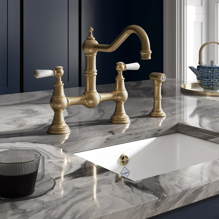 AUSH.4756 Hambleton-Rinse Satin Brass