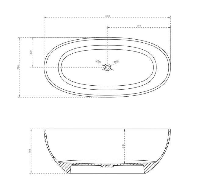 Cassa Design Wow Translucency Resin Stone Bath