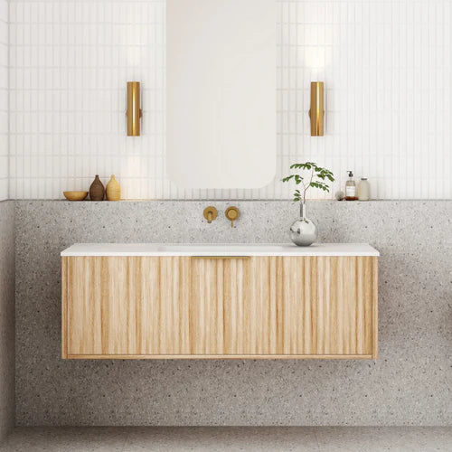 Cassa Design Capture 1200mm Natural Oak Wall Hung Vanity