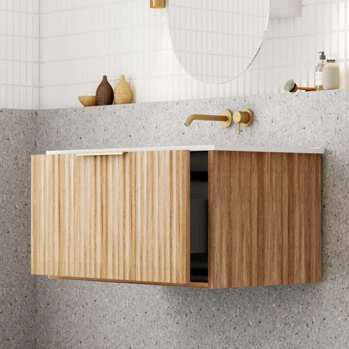 Cassa Design Capture 750mm Natural Oak Wall Hung Vanity