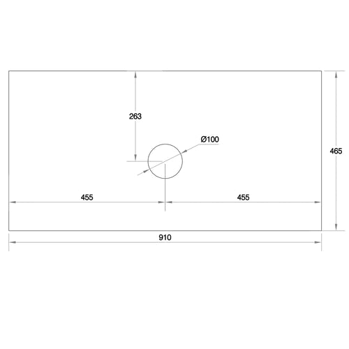 Cassa Design Cicero 900mm Natural Walnut Wall Hung Vanity