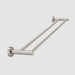 ELIO Ascot Double Towel Rail 750Mm - Brushed Nickel - ELIO-ASC-DTR750-BN