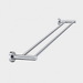 ELIO Ascot Double Towel Rail 750Mm - Chrome - ELIO-ASC-DTR750-CH