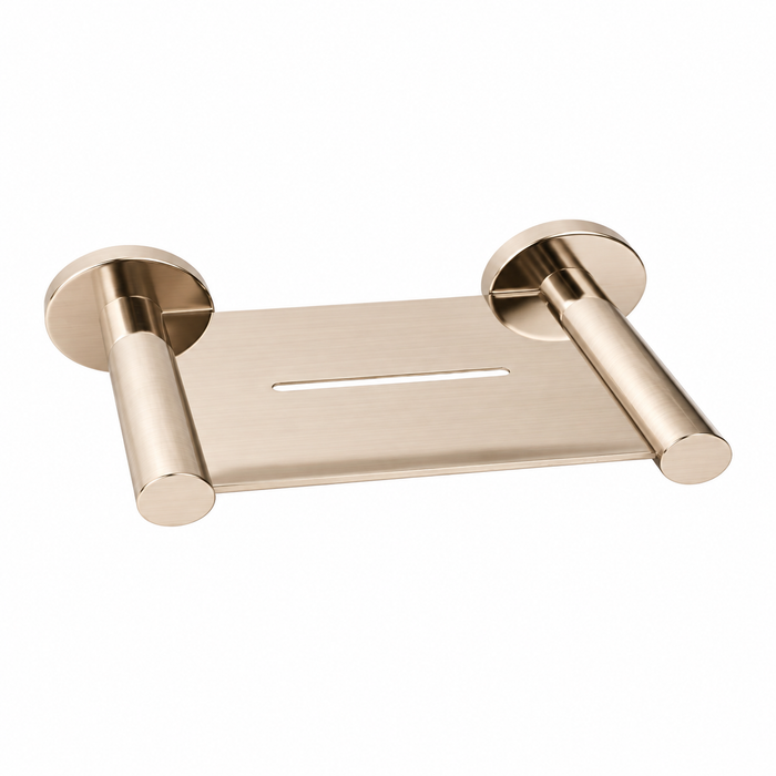 ELIO Ascot Metal Soap Tray - Brushed Champagne Gold - ELIO-ASC-MST-BCG