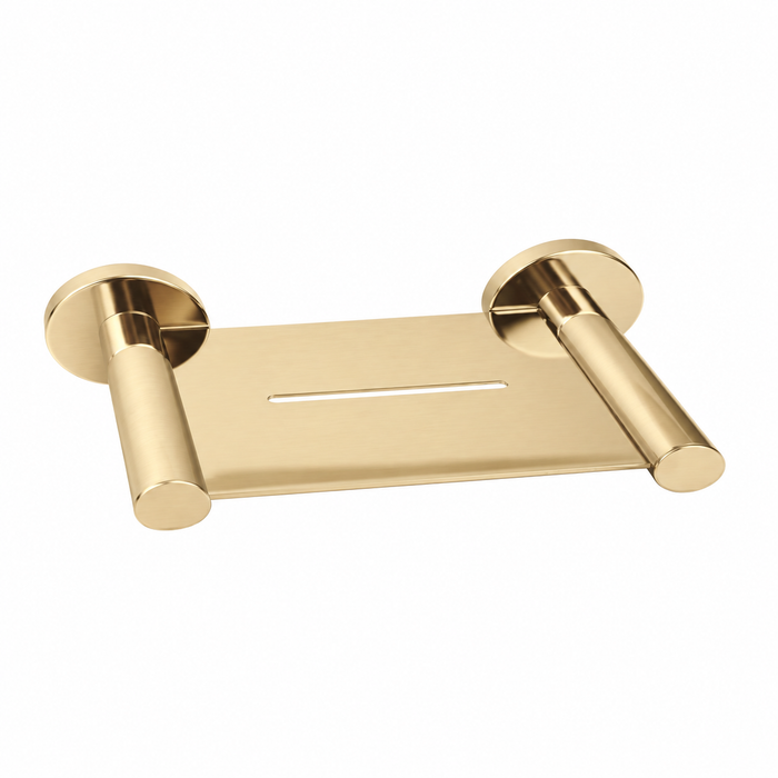 ELIO Ascot Metal Soap Tray - Brushed Gold - ELIO-ASC-MST-BG