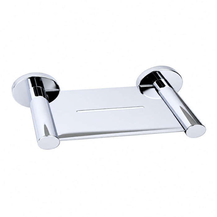 ELIO Ascot Metal Soap Tray - Chrome - ELIO-ASC-MST-CH