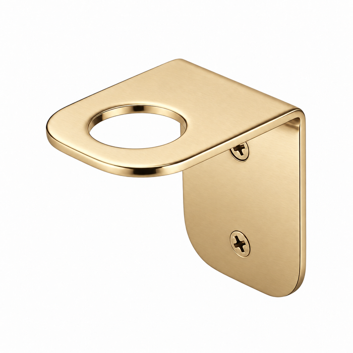 ELIO Ascot Single Soap Bottle Holder - Brushed Gold - ELIO-ASC-SBH-BG