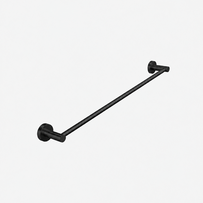 ELIO Ascot Single Towel Rail 600Mm - Matte Black - ELIO-ASC-STR600-MB