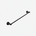 ELIO Ascot Single Towel Rail 750mm - Matte Black - ELIO-ASC-STR750-MB