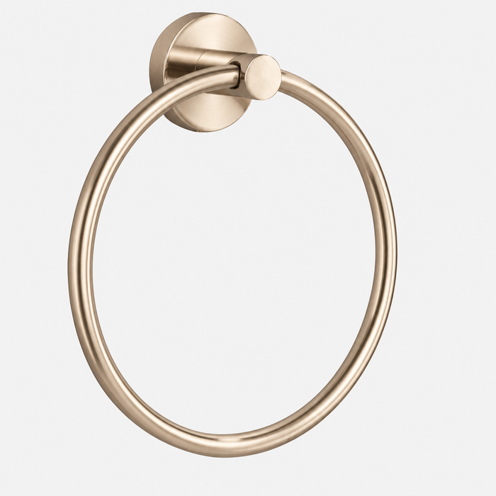 ELIO Ascot Towel Ring - Brushed Champagne Gold - ELIO-ASC-TR-BCG