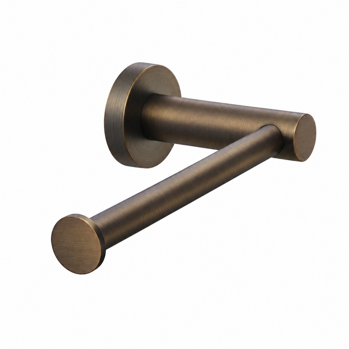 ELIO Ascot Toilet Roll Holder - Brushed Antic Brass - ELIO-ASC-TRH-BAB