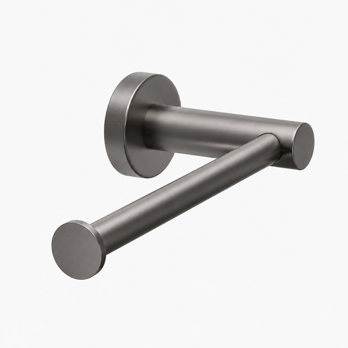ELIO Ascot Toilet Roll Holder - Brushed Gun Metal - ELIO-ASC-TRH-BGM