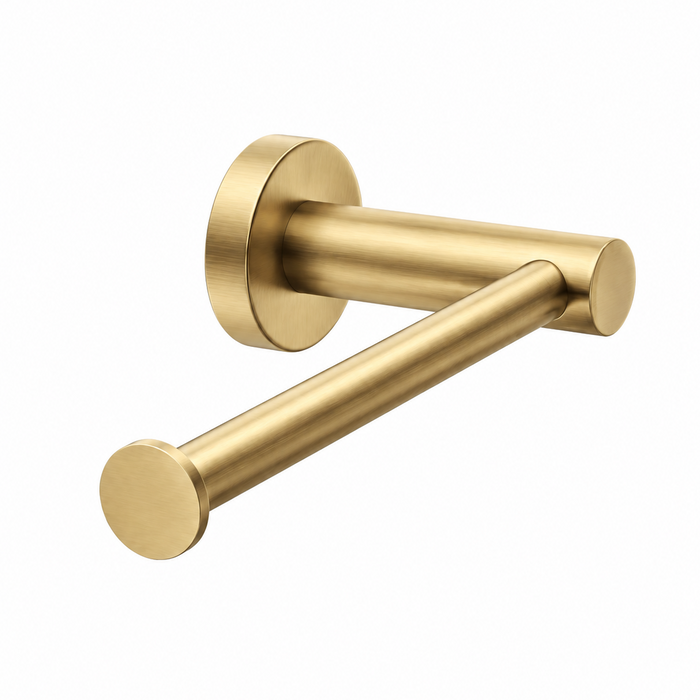 ELIO Ascot Toilet Roll Holder - Brushed Gold - ELIO-ASC-TRH-BG