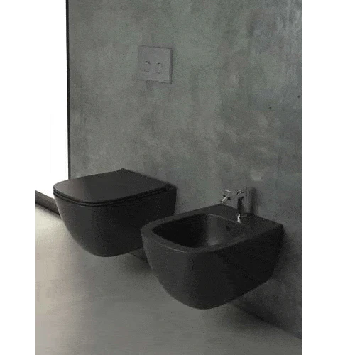 Globo Genesis Compact SENZABRIDA® Wall Hung Pan & Soft Close Seat