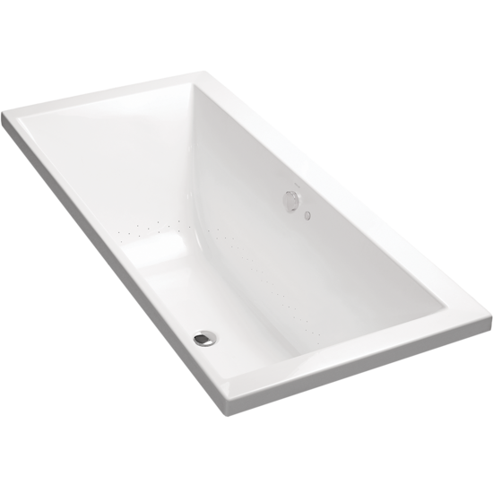 Kohler Evok Rectangular Drop-In BubbleMassage Bath