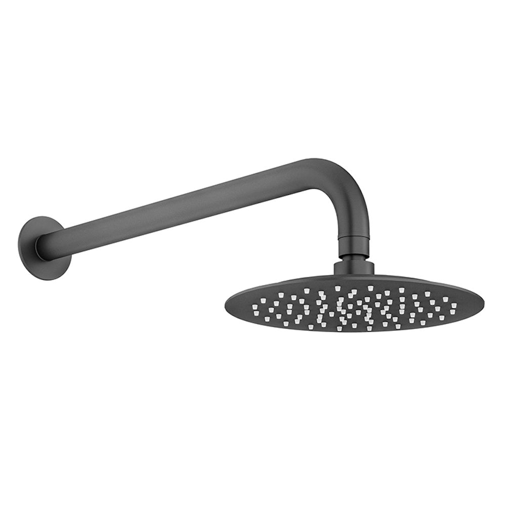 LINKWARE Elle 316 Overhead Shower - Gun Metal — The Bathroom Society