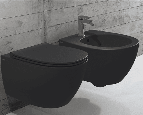 Globo 4All SENZABRIDA® Wall Hung Pan & Soft Close Seat