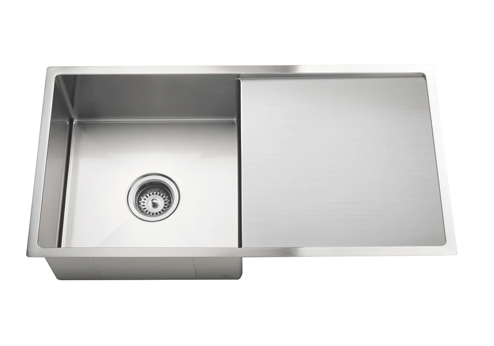 Meir Lavello Kitchen Sink - Single Bowl & Drainboard 840 X 440