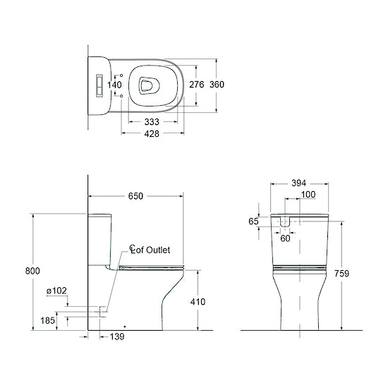 Kohler ModernLife Back To Wall Toilet Suite