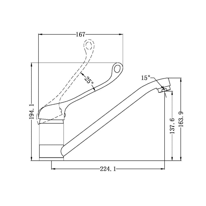 Nero Care Sink Mixer