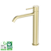 Nero Zen SS316L Tall Basin Mixer - Brushed Gold