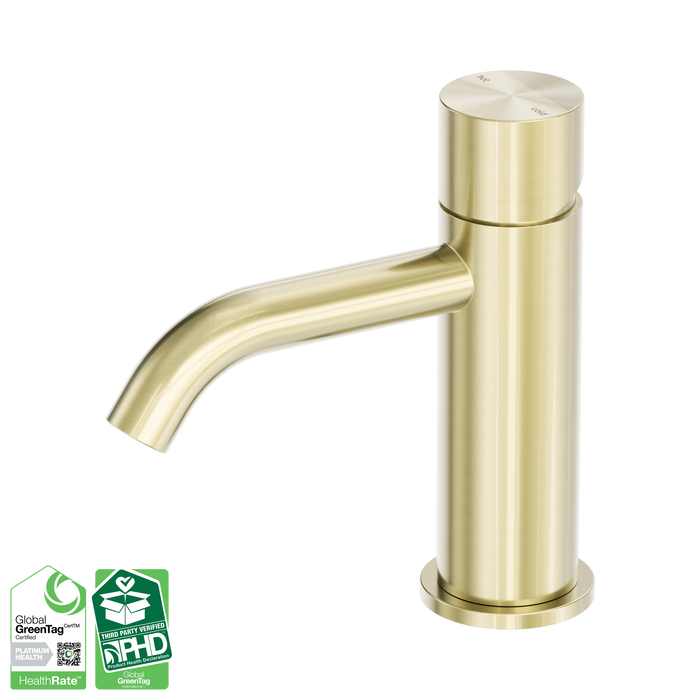 Nero Zen SS316L Basin Mixer Handless - Brushed Gold