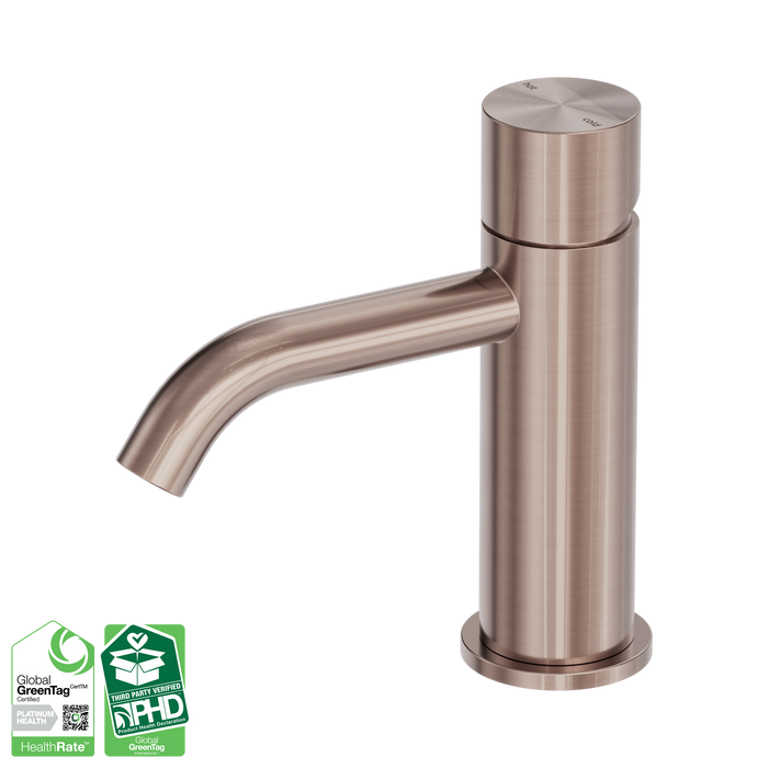 Nero Zen SS316L Basin Mixer Handless - Brushed Bronze