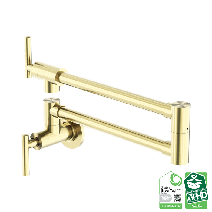Nero Zen 316L Stainless Steel Pot Filler - Brushed Gold