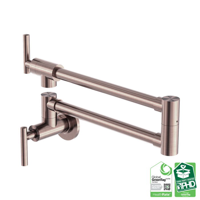 Nero Zen 316L Stainless Steel Pot Filler - Brushed Bronze