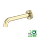 Nero Zen SS316L Round Basin/Bath Spout Only 185mm - Brushed Gold
