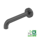 Nero Zen SS316L Round Basin/Bath Spout Only 185mm II - Graphite