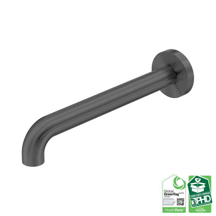 Nero Zen SS316L Round Basin/Bath Spout Only 230mm II - Graphite