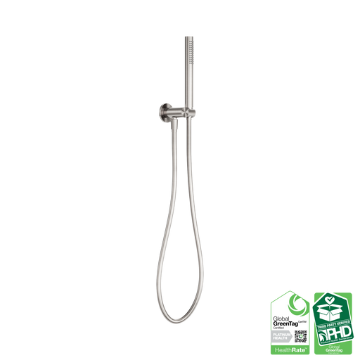 Nero Zen SS316L Shower On Bracket - Brushed Nickel