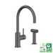 Nero Zen SS316L Kitchen Mixer With Hand Spray - Graphite