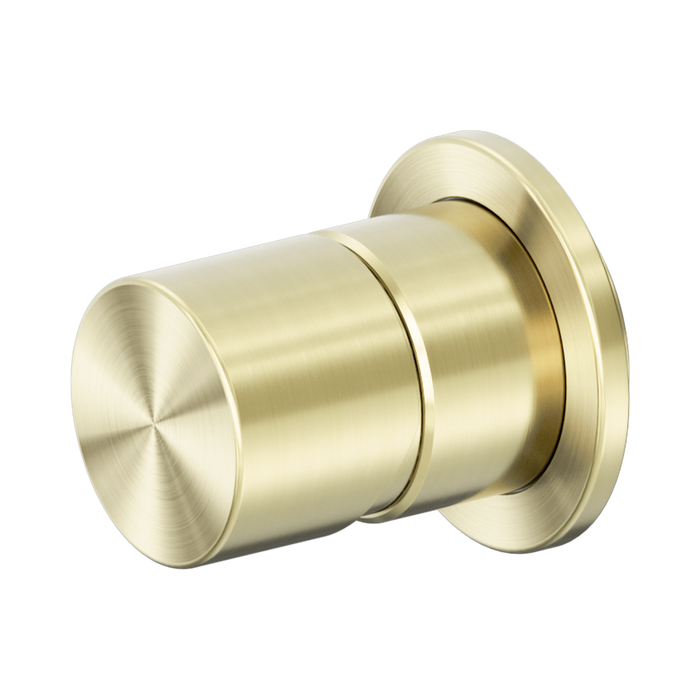 Nero Zen SS316L Pinless Shower Mixer - Brushed Gold